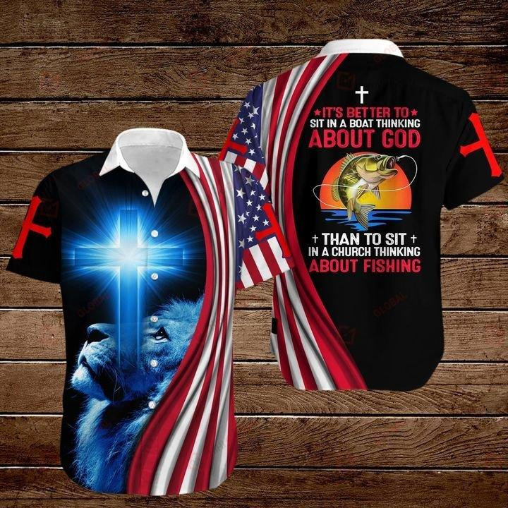 Fishing Hawaiian Shirt  Unisex  Adult  Hw2450