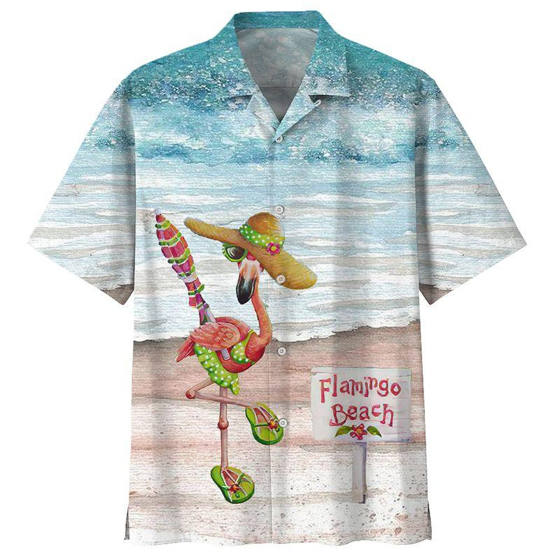 Flamingo Hawaiian Shirt  Hawaiian Shirt For Men  Hawaiian Shirt For Women  Hw3909