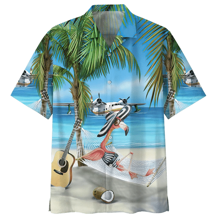 Flamingo Hawaiian Shirt 4