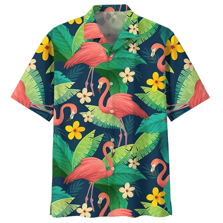 Flamingo Hawaiian Shirt 8