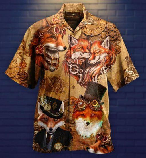 Fox Hawaiian Shirt Unisex Adult Hw2826
