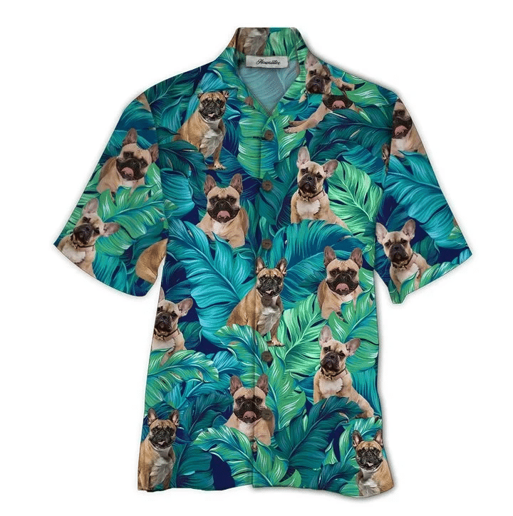 France Bulldog Hawaiian Shirt  Unisex  Adult  Hw5682