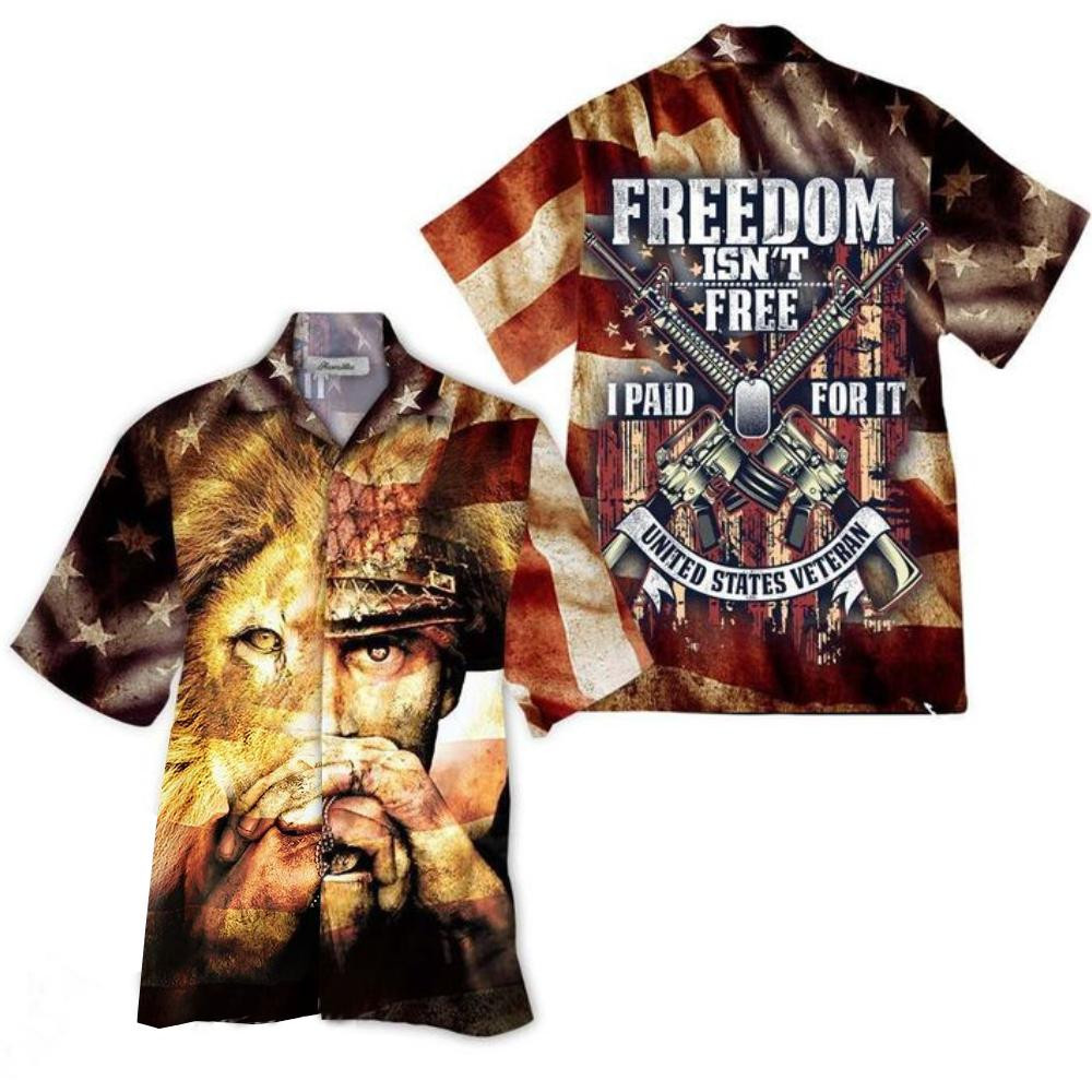 Freedom Isnt Free Hawaiian Shirt Unisex Adult Hw4395