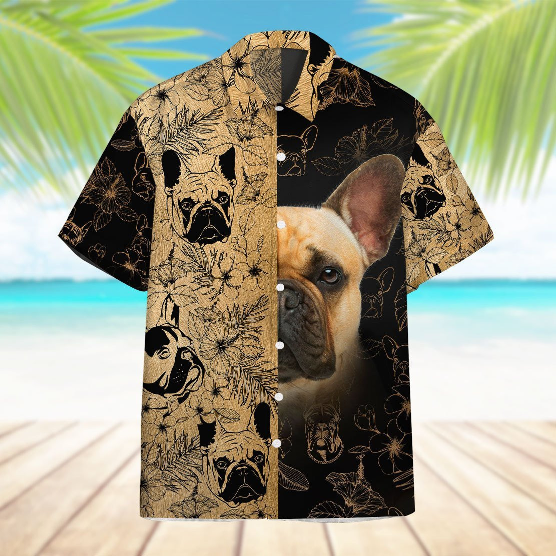 French Bulldog Hawaiian Shirt Unisex Adult Hw4152