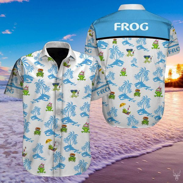 Frog Hawaiian Shirt  Unisex  Adult  Hw1058