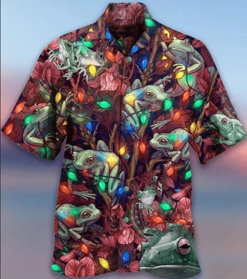 Frog Light Bulb Hawaiian Shirt  Unisex  Adult  Hw3874