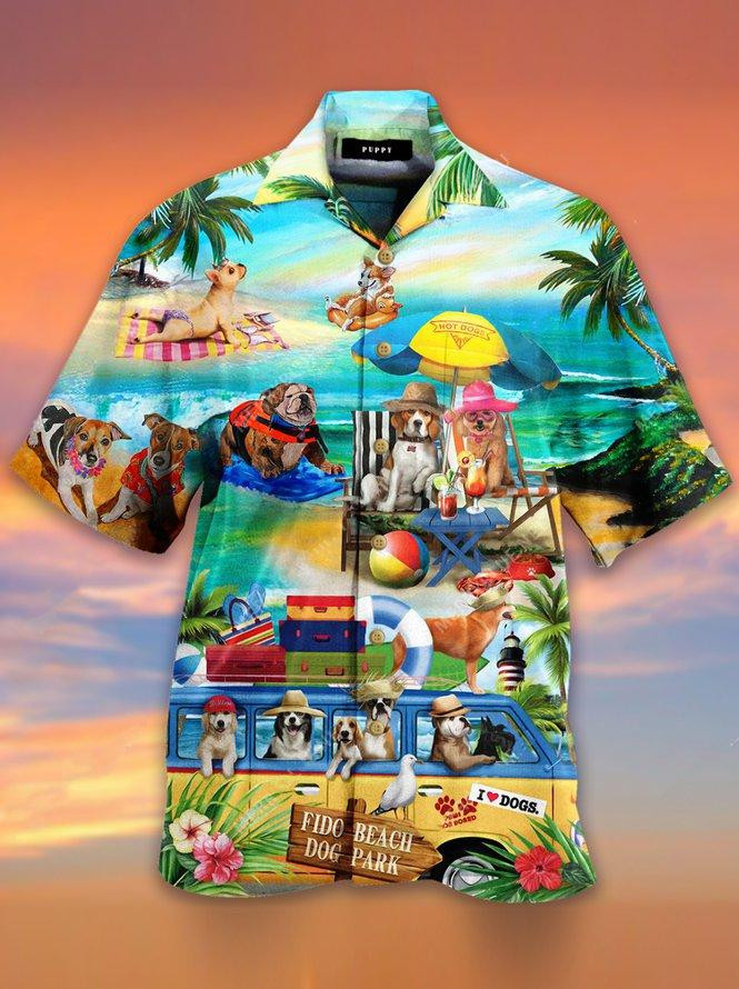 Funny Dog Hawaiian Shirt Unisex Adult Hw2430