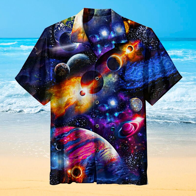 Galaxy Hawaiian Shirt Unisex Adult Hw5007