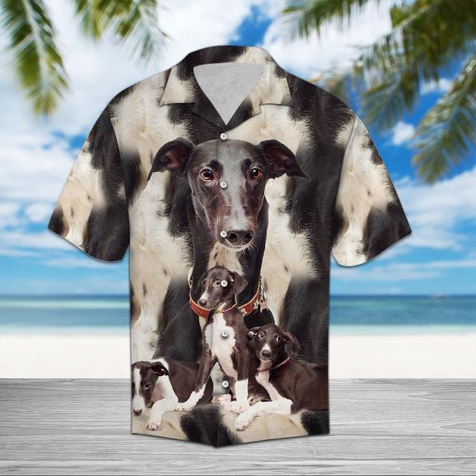 Greyhound Great Hawaiian Shirt  Unisex  Adult  Hw5435