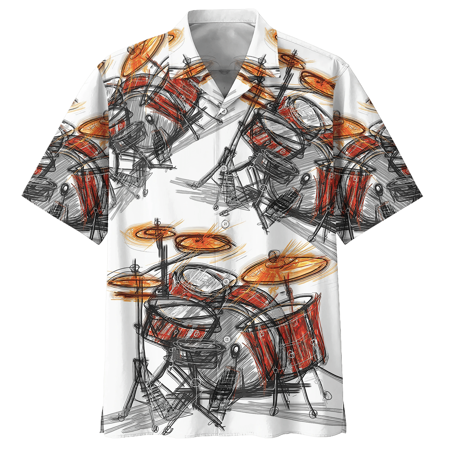 Guitar Hawaiian Shirt 160362