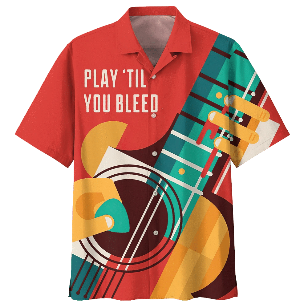 Guitar Hawaiian Shirt 457783