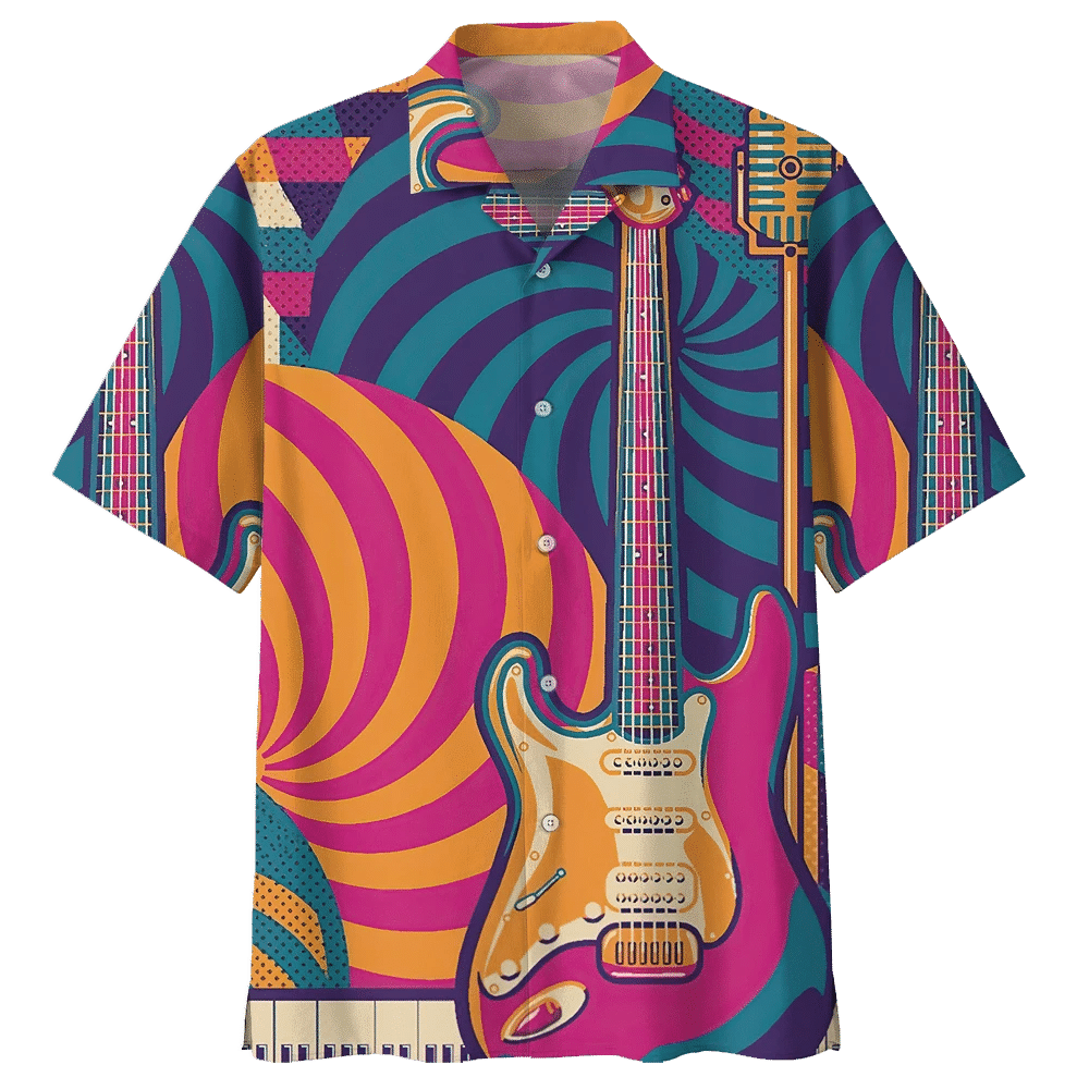 Guitar Hawaiian Shirt 897360
