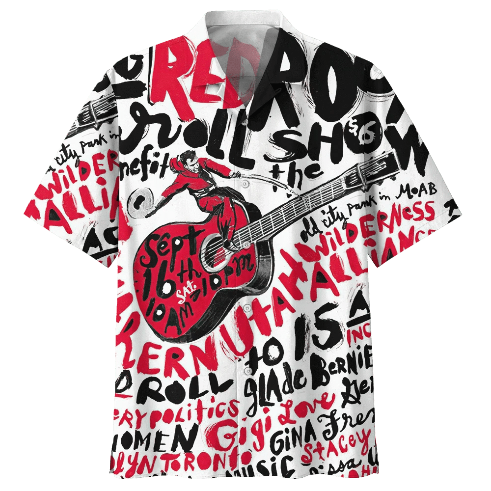 Guitar Hawaiian Shirt 911263
