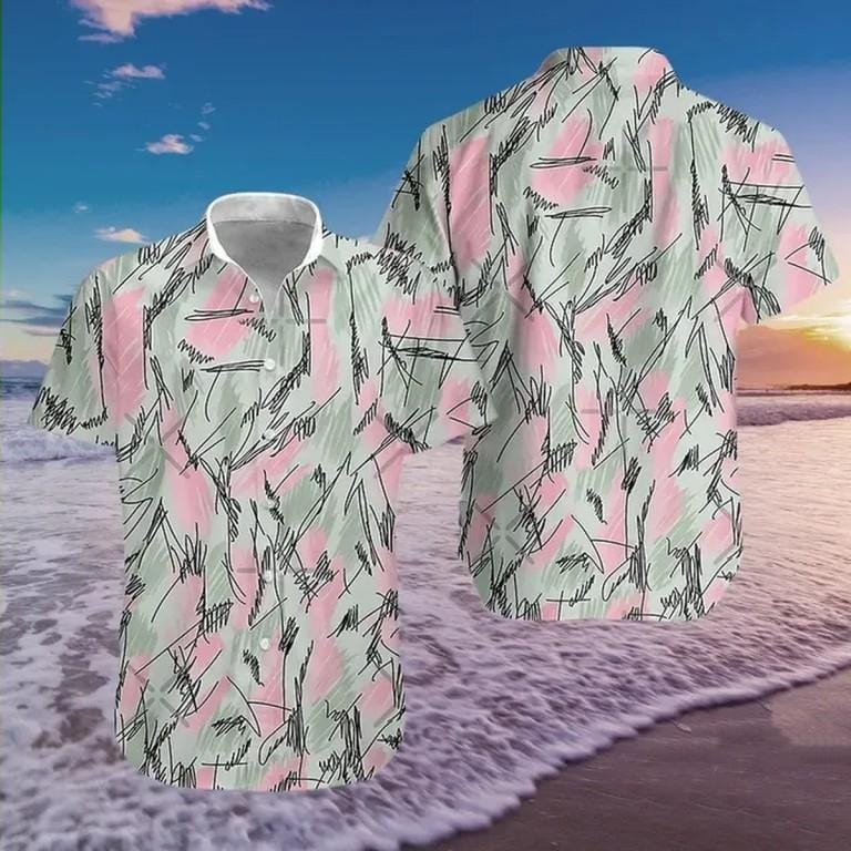 Hawaiian Aloha Shirts - Beach Shorts Jim Hopper Stranger Things