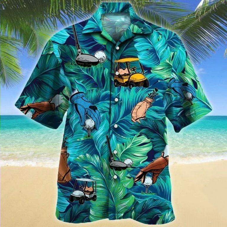 Hawaiian Aloha Shirts Golf Lovers Tropical