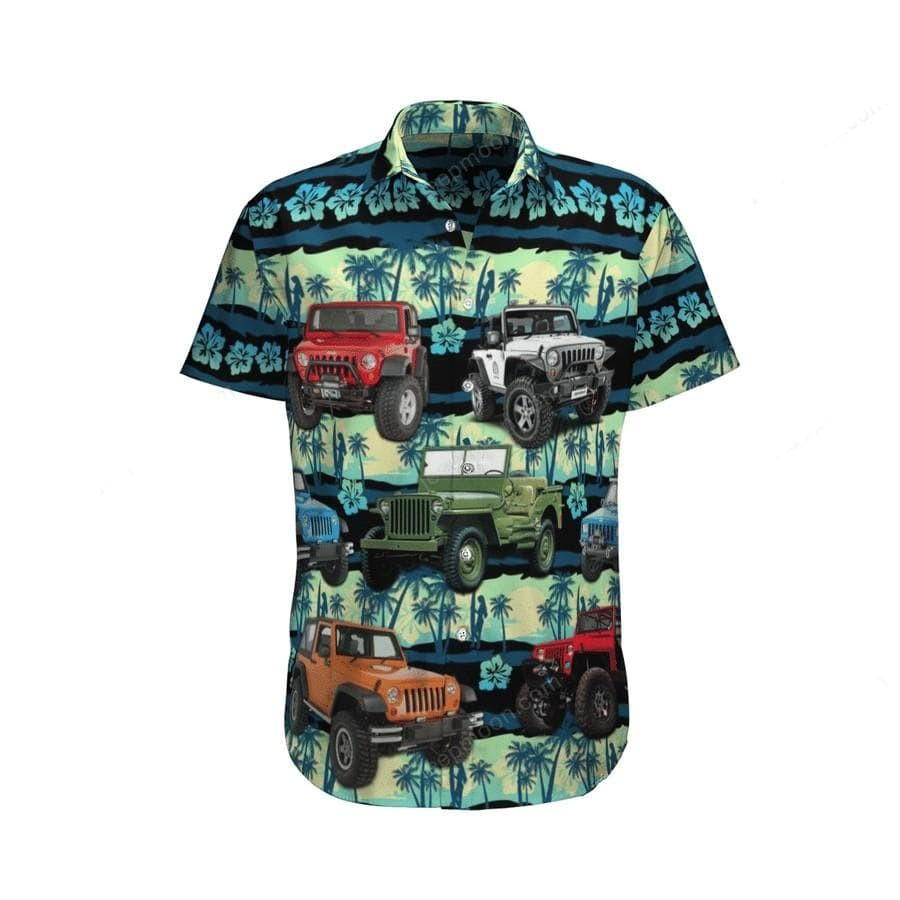 Hawaiian Aloha Shirts Jeep Aloha