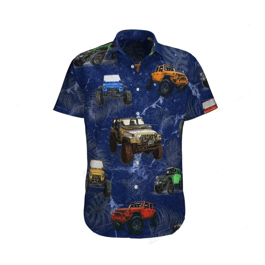 Hawaiian Aloha Shirts Jeep Marble