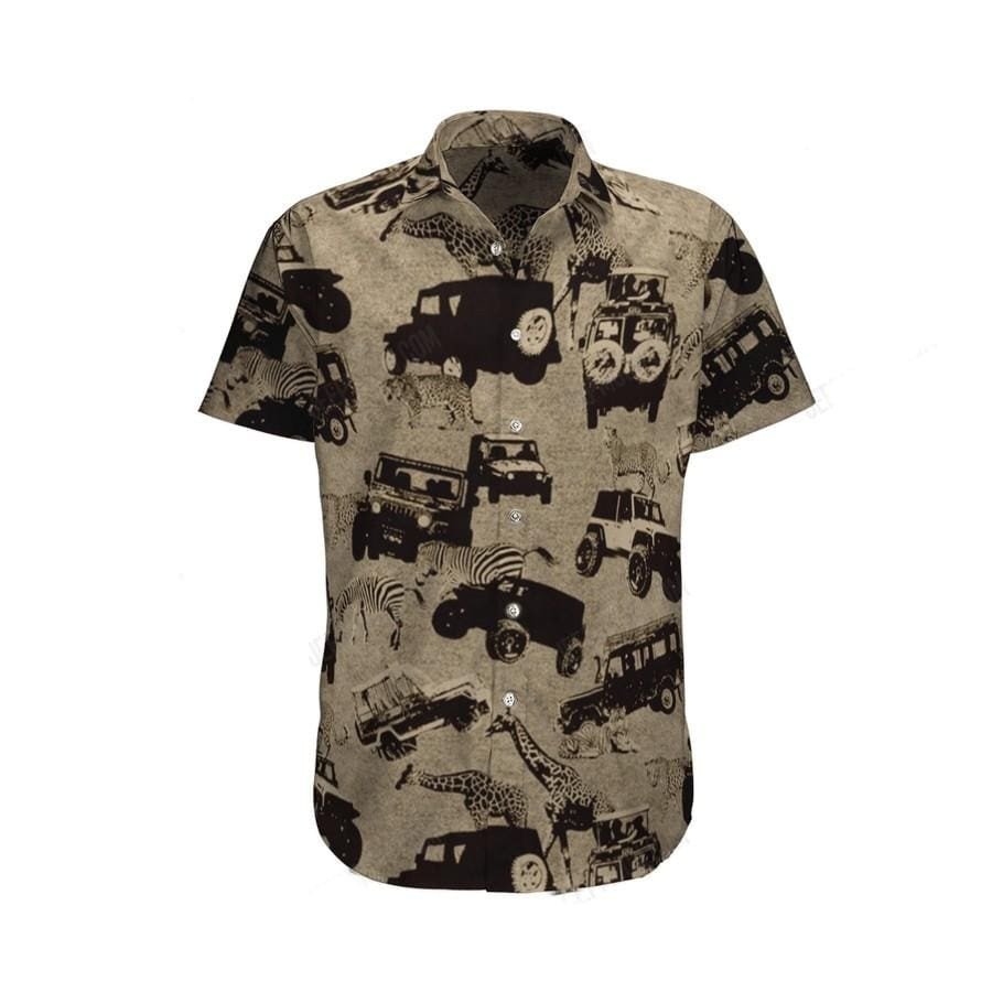 Hawaiian Aloha Shirts Jeep Wild And Free
