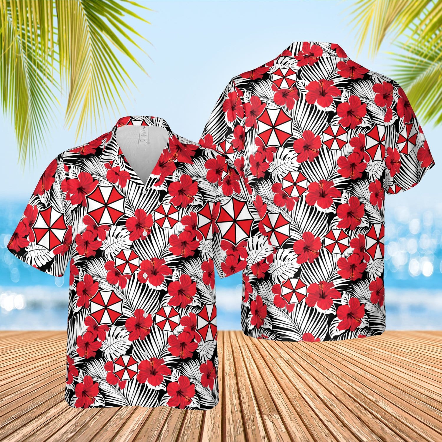 Hawaiian Aloha Shirts Umbrella Corps