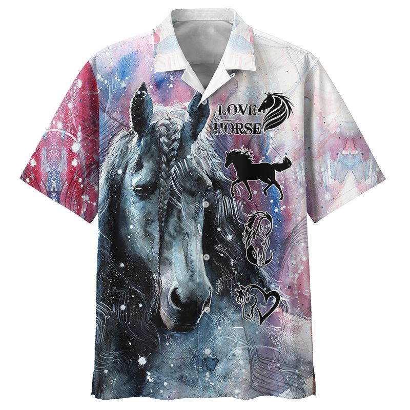 Horse Hawaiian Shirt  Unisex  Adult  Hw3910