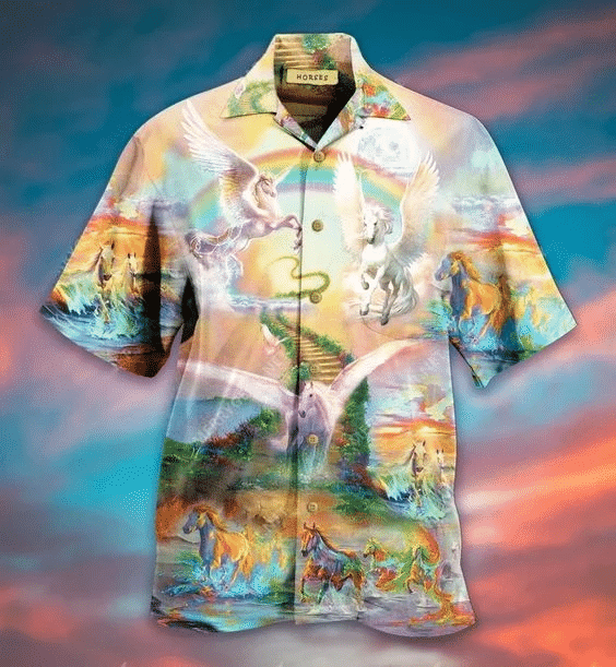 Horse Hawaiian Shirt  Unisex  Adult  Hw4094