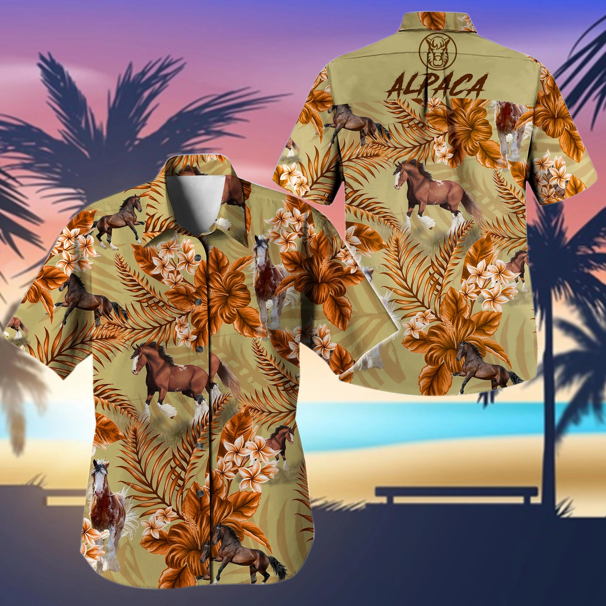 Horse Hawaiian Shirt Unisex Adult Hw5042