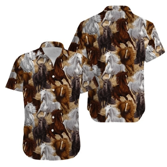 Horse Hawaiian Shirt  Unisex  Adult  Hw5203