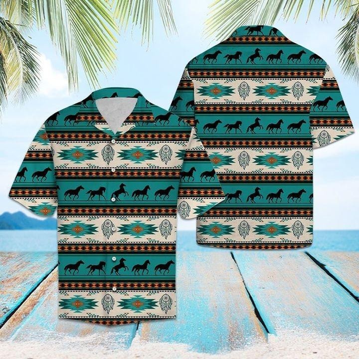 Horse Native Hawaiian Shirt  Unisex  Adult  Hw1330