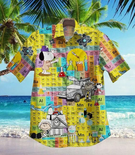 Hot Chemistry Snoopy Vintage Hawaiian Shirt-Zx11638