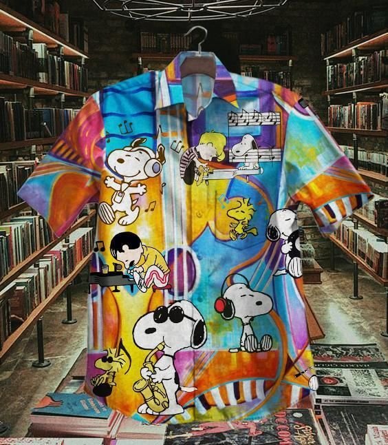 Hot Queen Snoopy Vintage Hawaiian Shirt-Zx11386