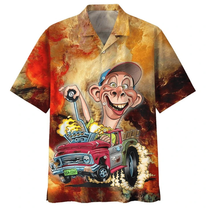Hot Rod Hawaiian Shirt Unisex Adult Hw5458
