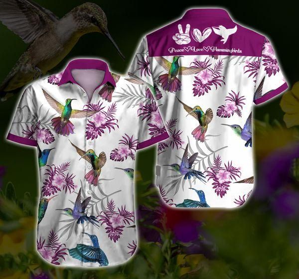 Hummingbird Hawaiian Shirt  Unisex  Adult  Hw1063