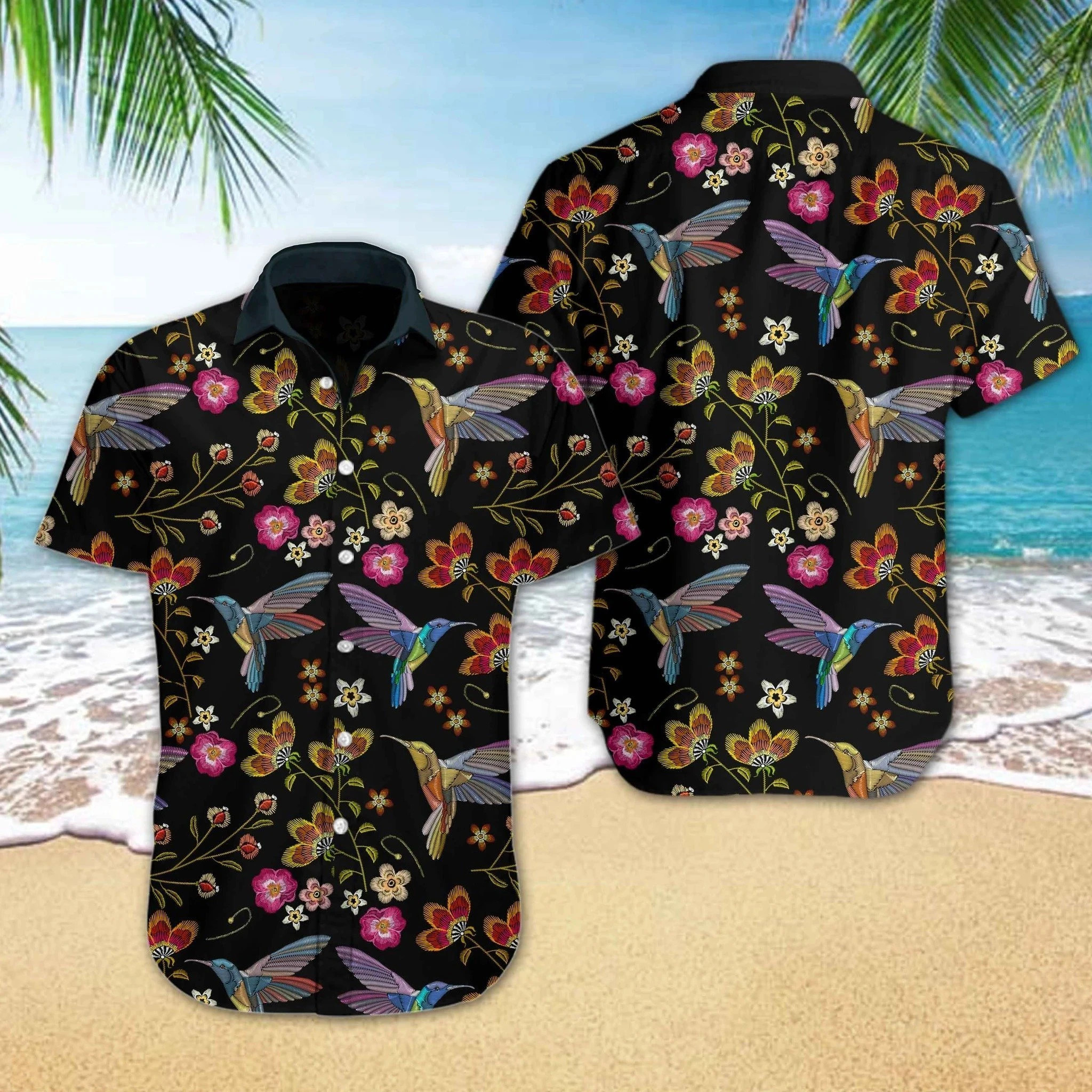 Hummingbird Hawaiian Shirt  Unisex  Adult  Hw1256