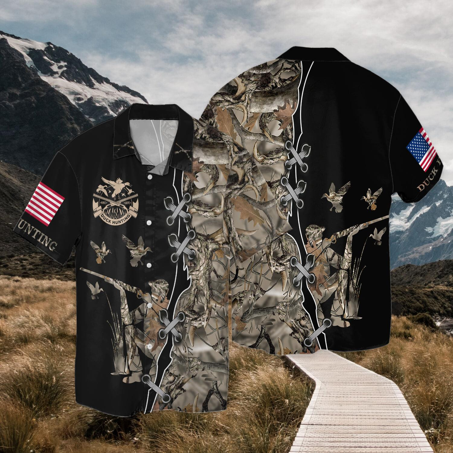 Hunting Hawaiian Shirt Unisex Adult Hw3068