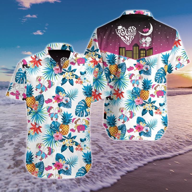 I Love You Hawaiian Shirt  Unisex  Adult  Hw1019