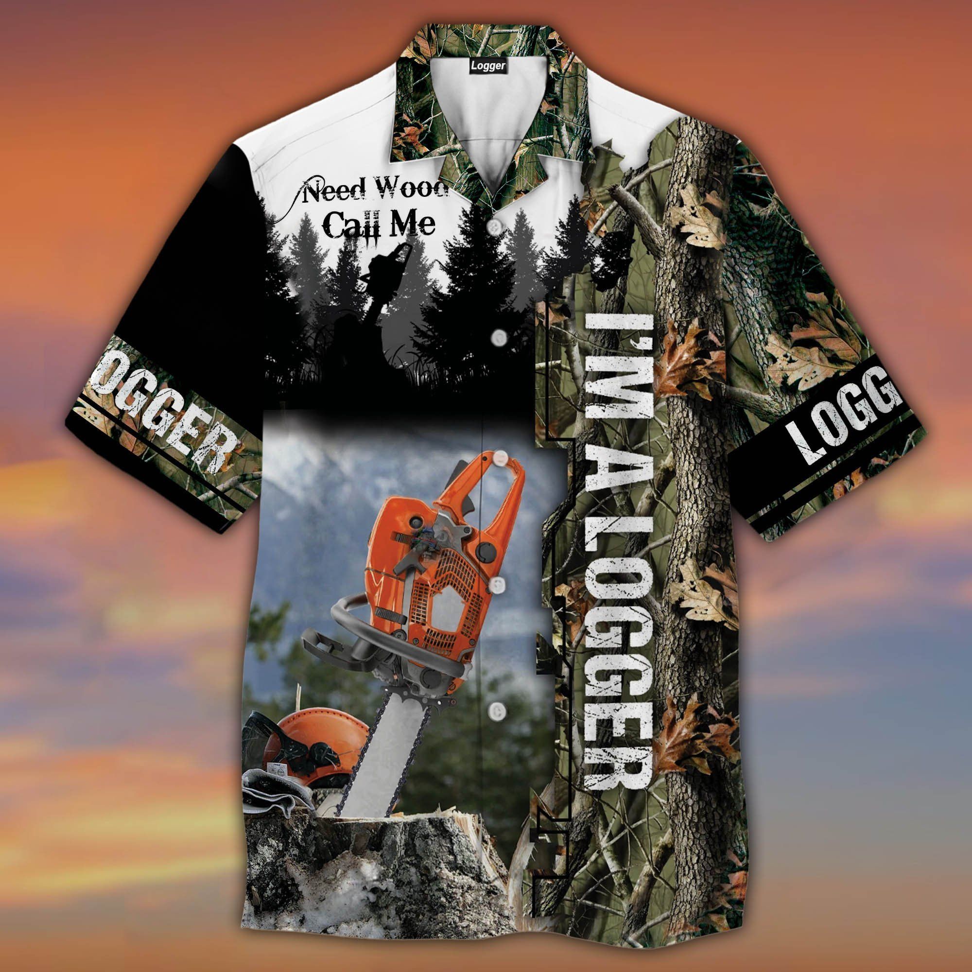 Im A Logger Hawaiian Shirt  Unisex  Adult  Hw2995
