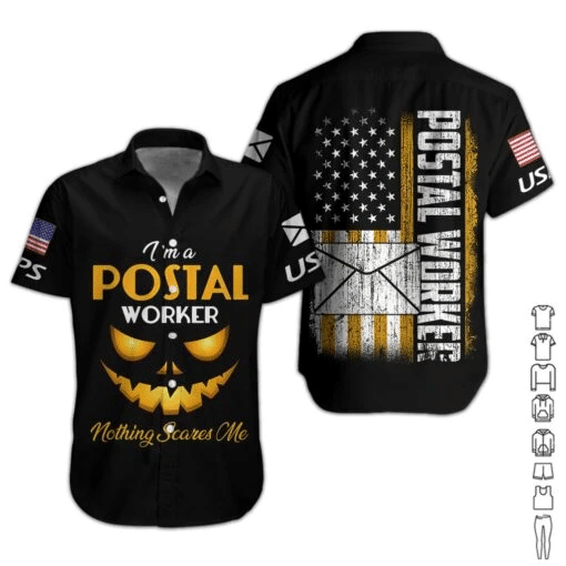 Im A Postal Worker Hawaiian Shirt  Unisex  Adult  Hw2910