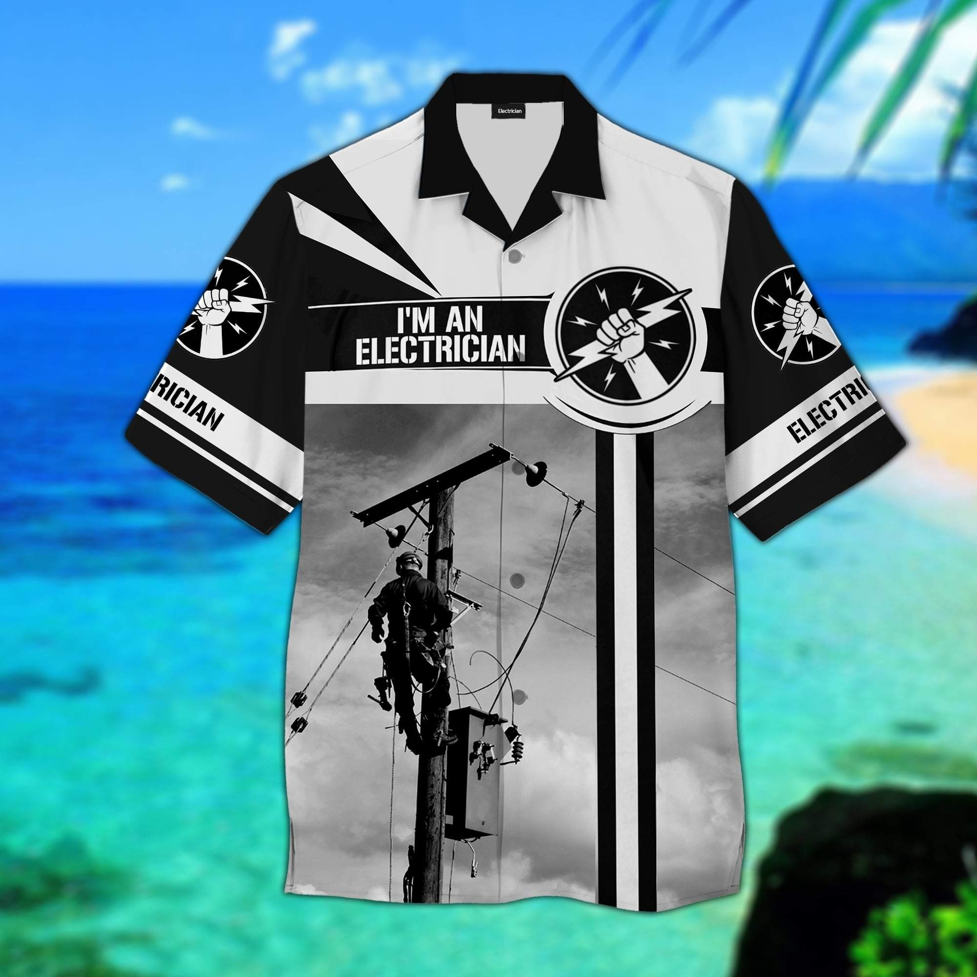 Im An Electrician Hawaiian Shirt  Unisex  Adult  Hw4373