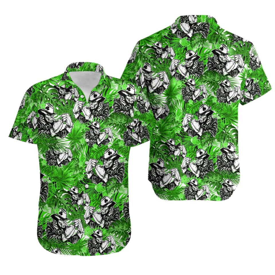 Irish Leprechaun Hawaiian Shirt