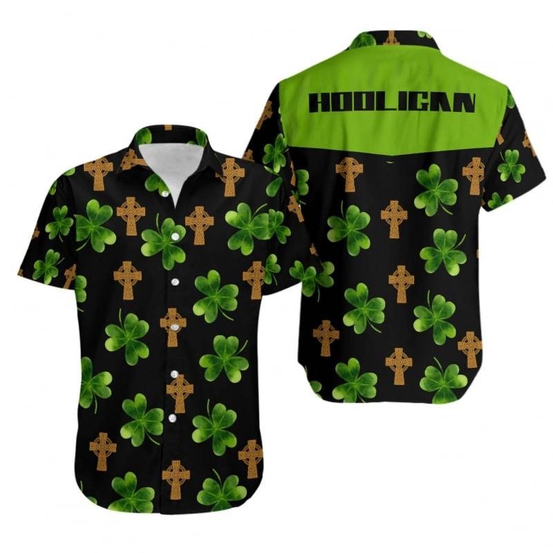 Irish St Patricks Day Hawaiian Shirt  Unisex  Adult  Hw2126