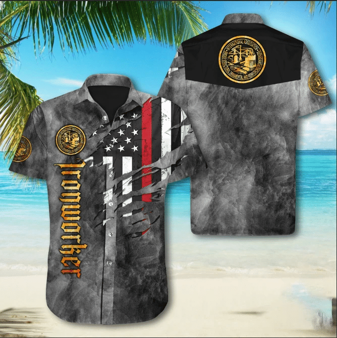 Ironworker Hawaiian Shirt  Unisex  Adult  Hw5055