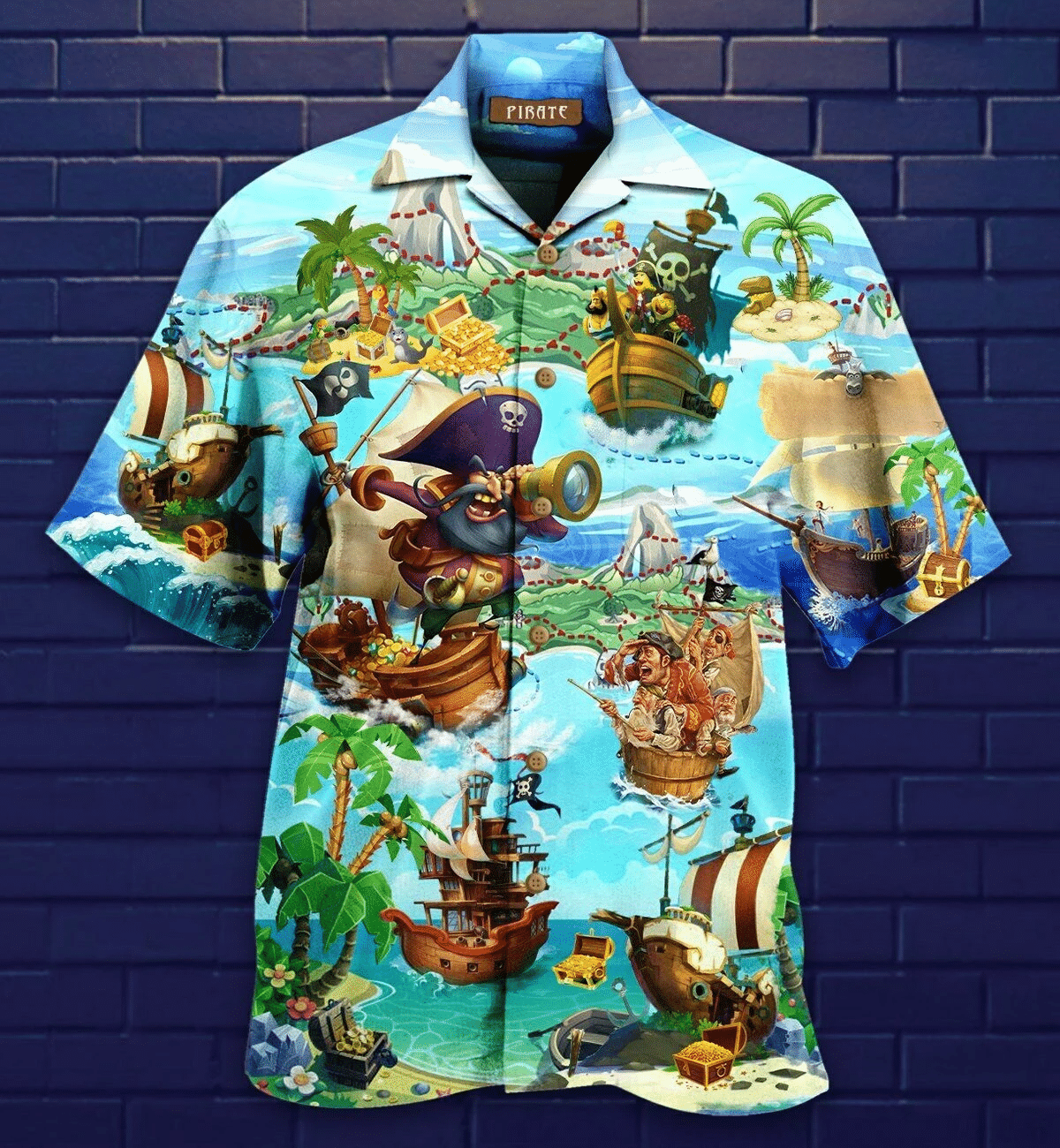 It Is Time Of Treasure Hunting Hawaiian Shirt  Unisex  Adult  Hw3442