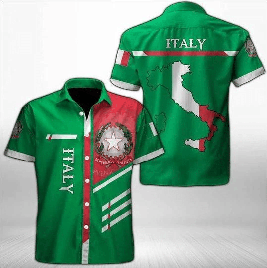 Italy Hawaiian Shirt  Unisex  Adult  Hw5970
