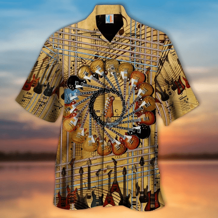 Its A Guitar Thing You Wouldnt Understand Hawaiian Shirt  Unisex  Adult  Hw3985