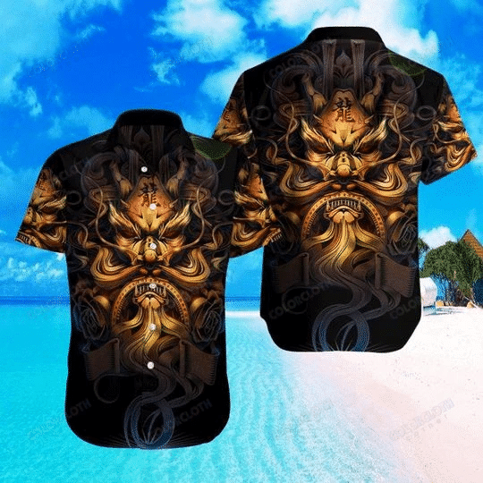 Japanese Mask Hawaiian Shirt  Unisex  Adult  Hw5297