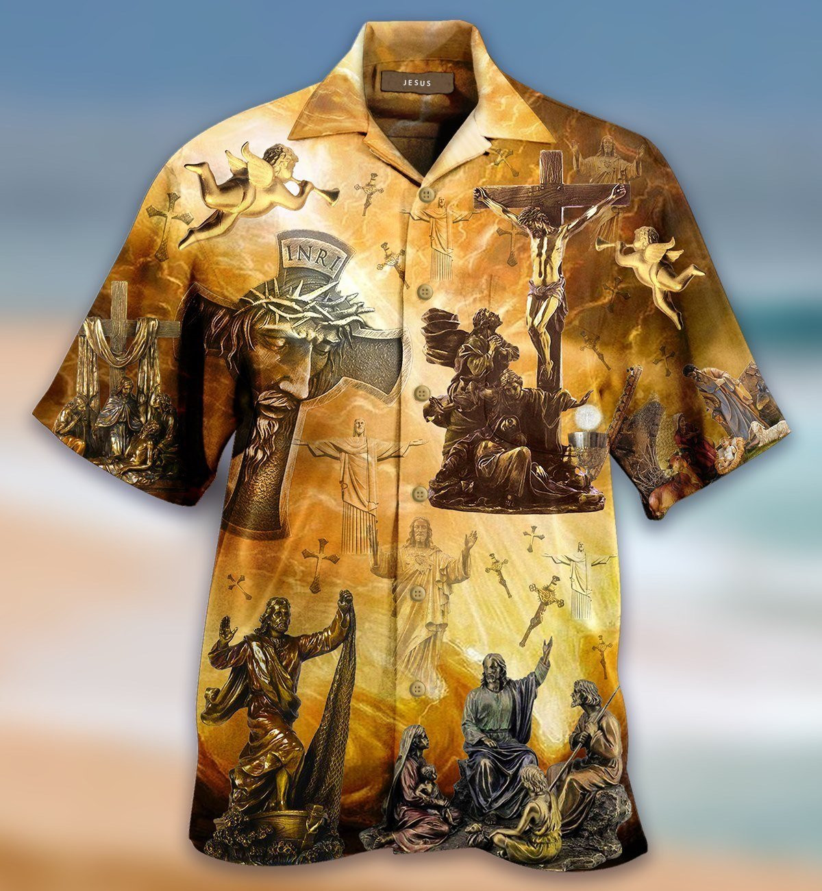 Jesus Is My Savior Hawaiian Shirt  Unisex  Adult  Hw2203