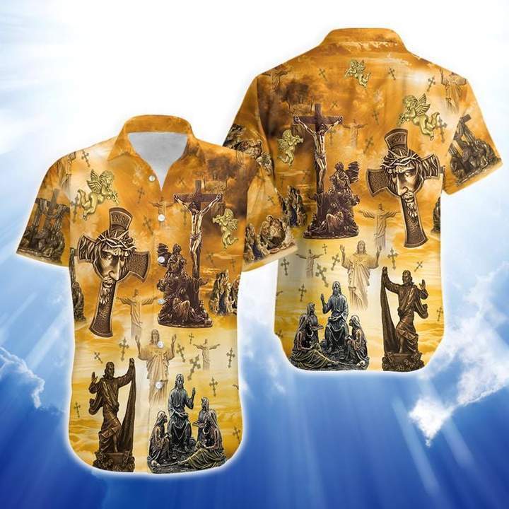 Jesus Is My Savior Hawaiian Shirt  Unisex  Adult  Hw3832