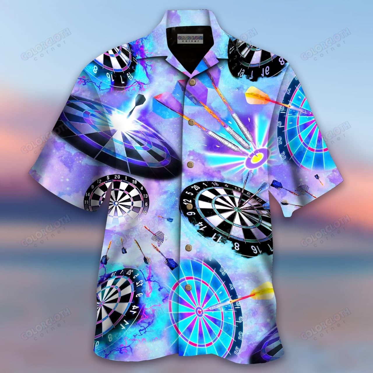 Keep Calm And Play Darts Hawaiian Shirt  Unisex  Adult  Hw5296