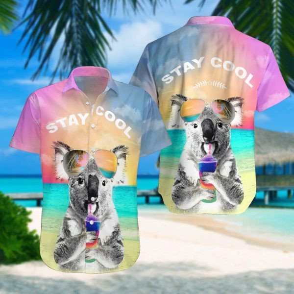 Koala Stay Cool Hawaiian Shirt  Unisex  Adult  Hw4449