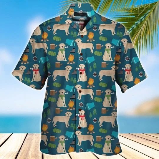 Labrador Retriever Hawaiian Shirt  Unisex  Adult  Hw6039